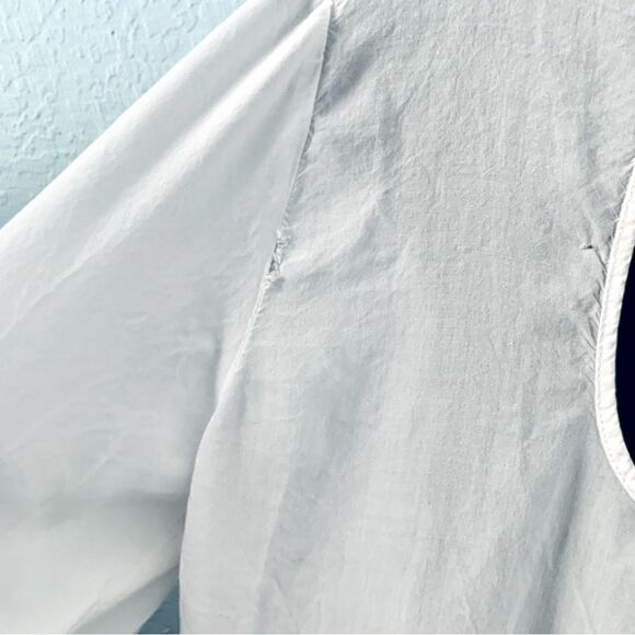 Maurices White Boho Embroidered Top Size Medium - Picture 11 of 11